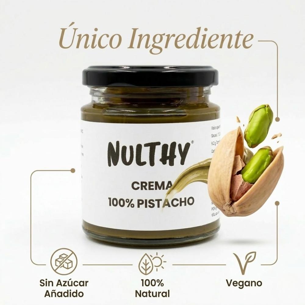 Crema de Pistacho 100% Natural (200g)
