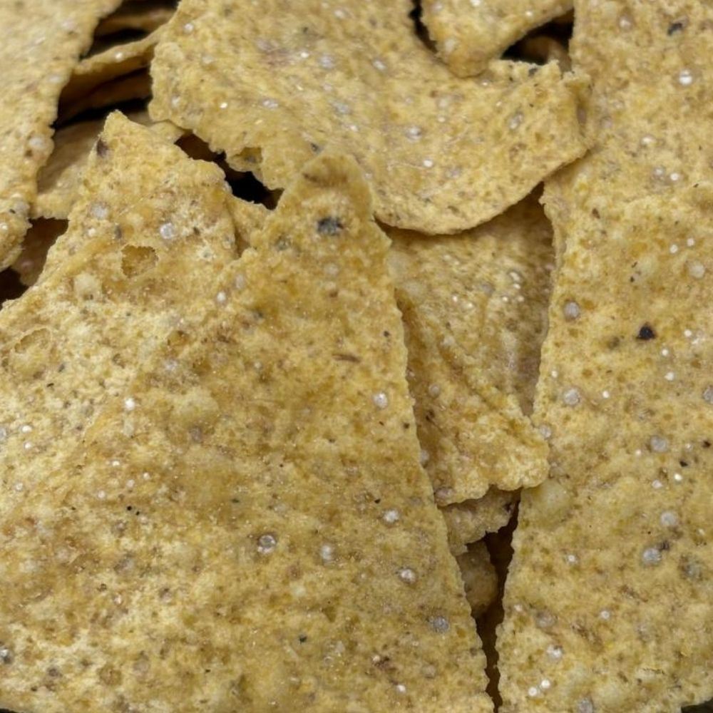 Nachos de Maíz con Amaranto y Quinoa