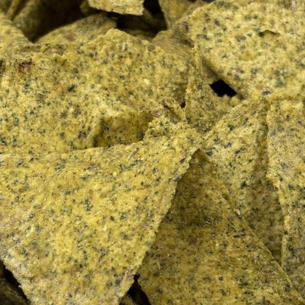 Nachos de Maíz con Kale
