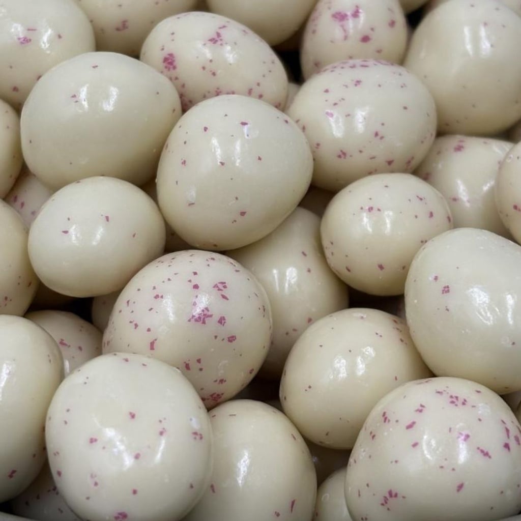 Frambuesas Liofilizadas con Chocolate Blanco y Yogur