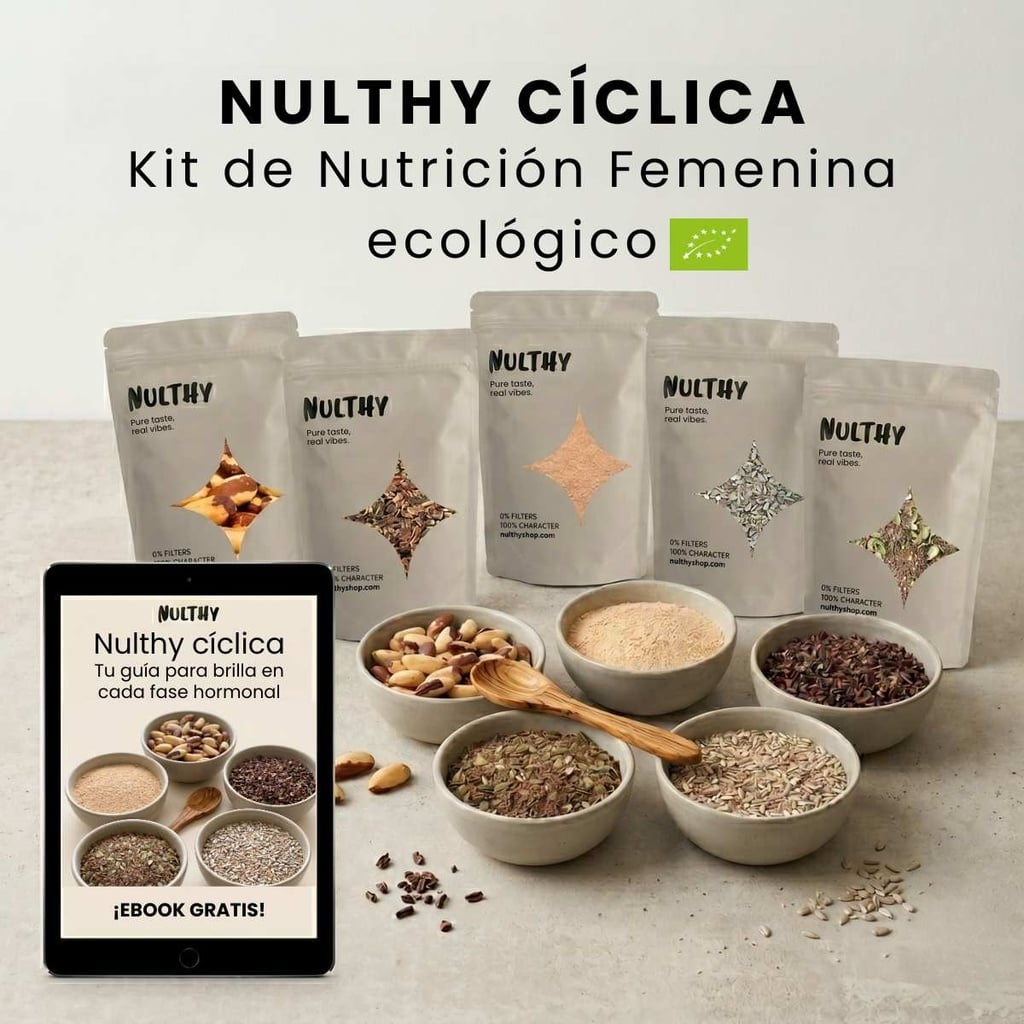 Nulthy Cíclica - Kit de Nutrición Femenina Ecológico
