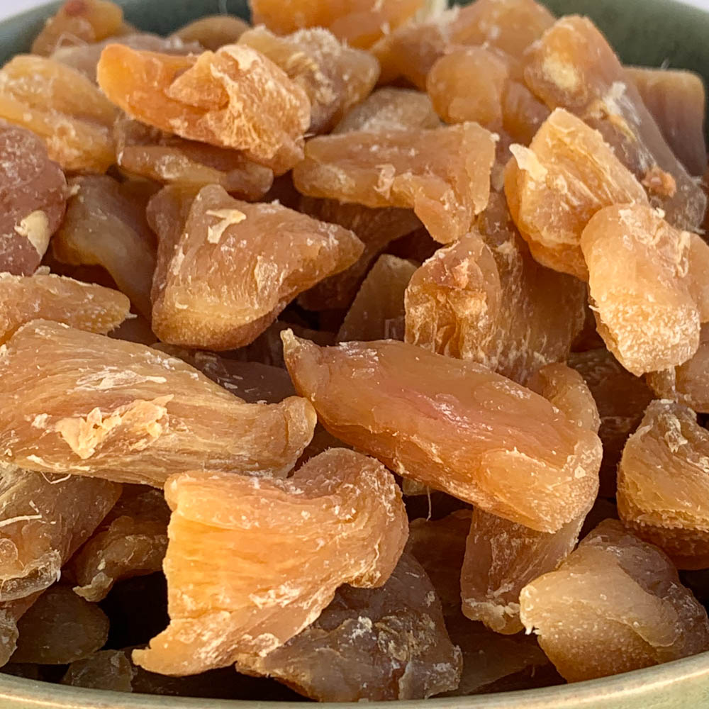 Jengibre Deshidratado con Fructosa