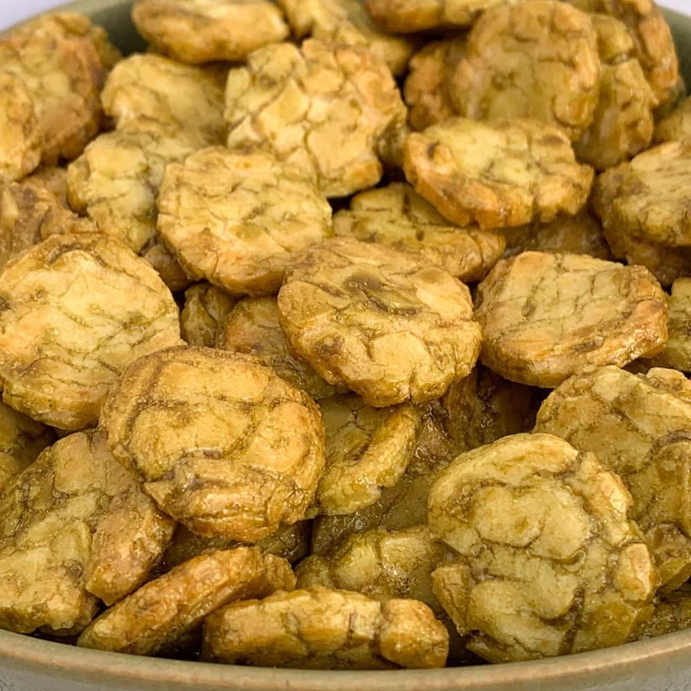 Galette de riz au wasabi