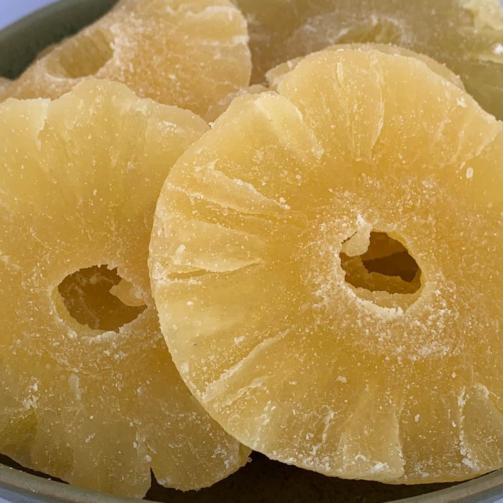 Piña Deshidratada con Azúcar
