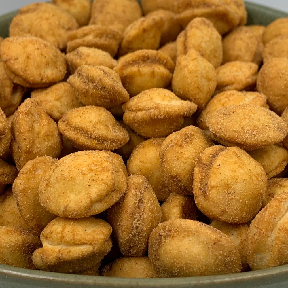 Raviolis aux arachides et barbecue