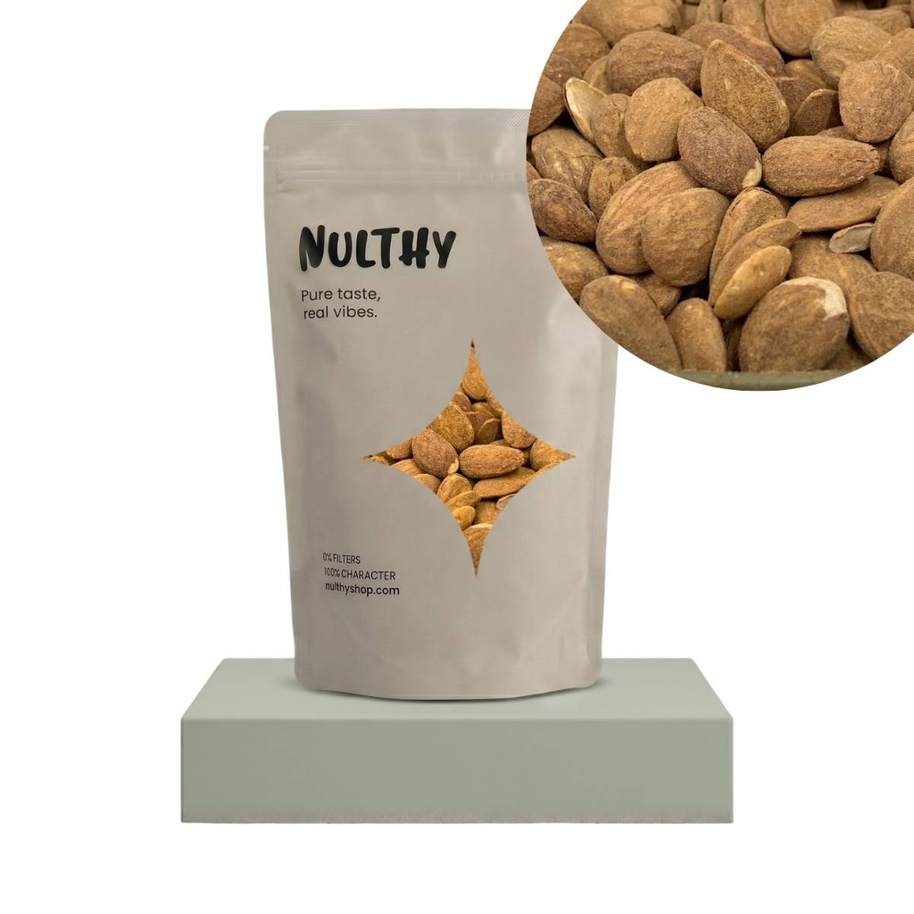 Amandes grillées au sel biologique