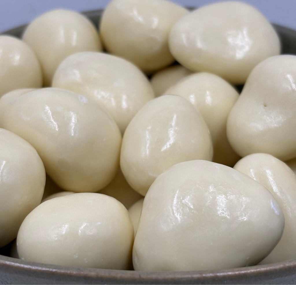 Fraises lyophilisées au chocolat blanc et au yaourt