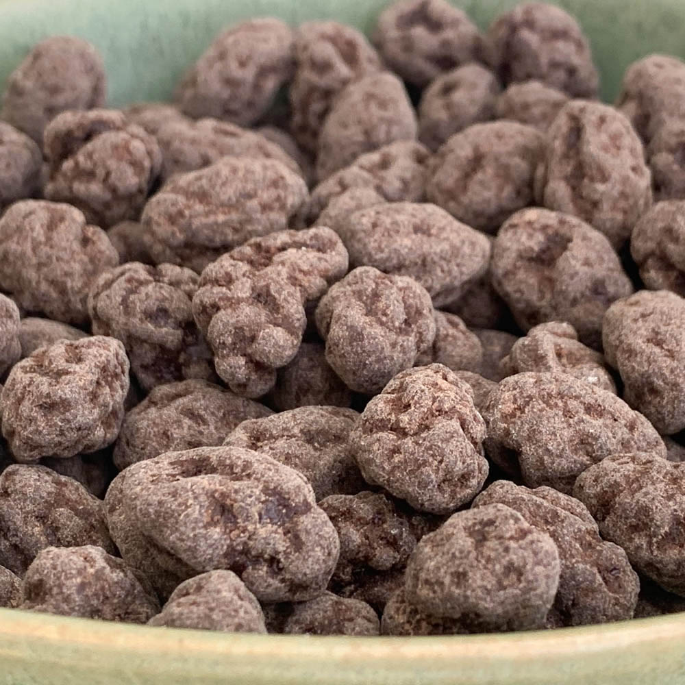 Pistaches enrobées de chocolat