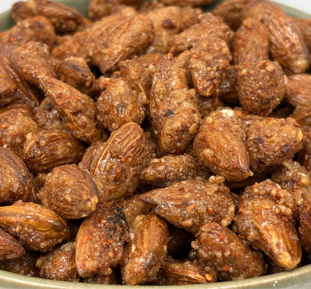 Amandes au piment doux