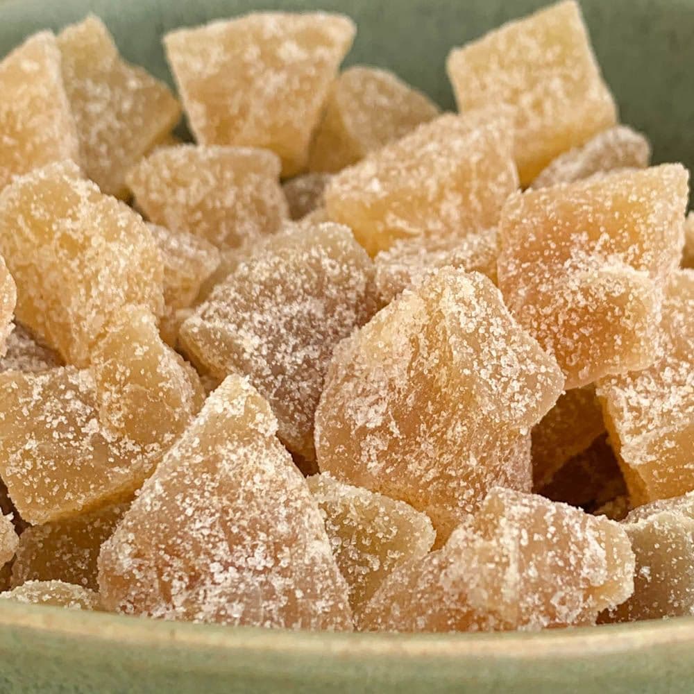 Candied Ginger with Cane Sugar