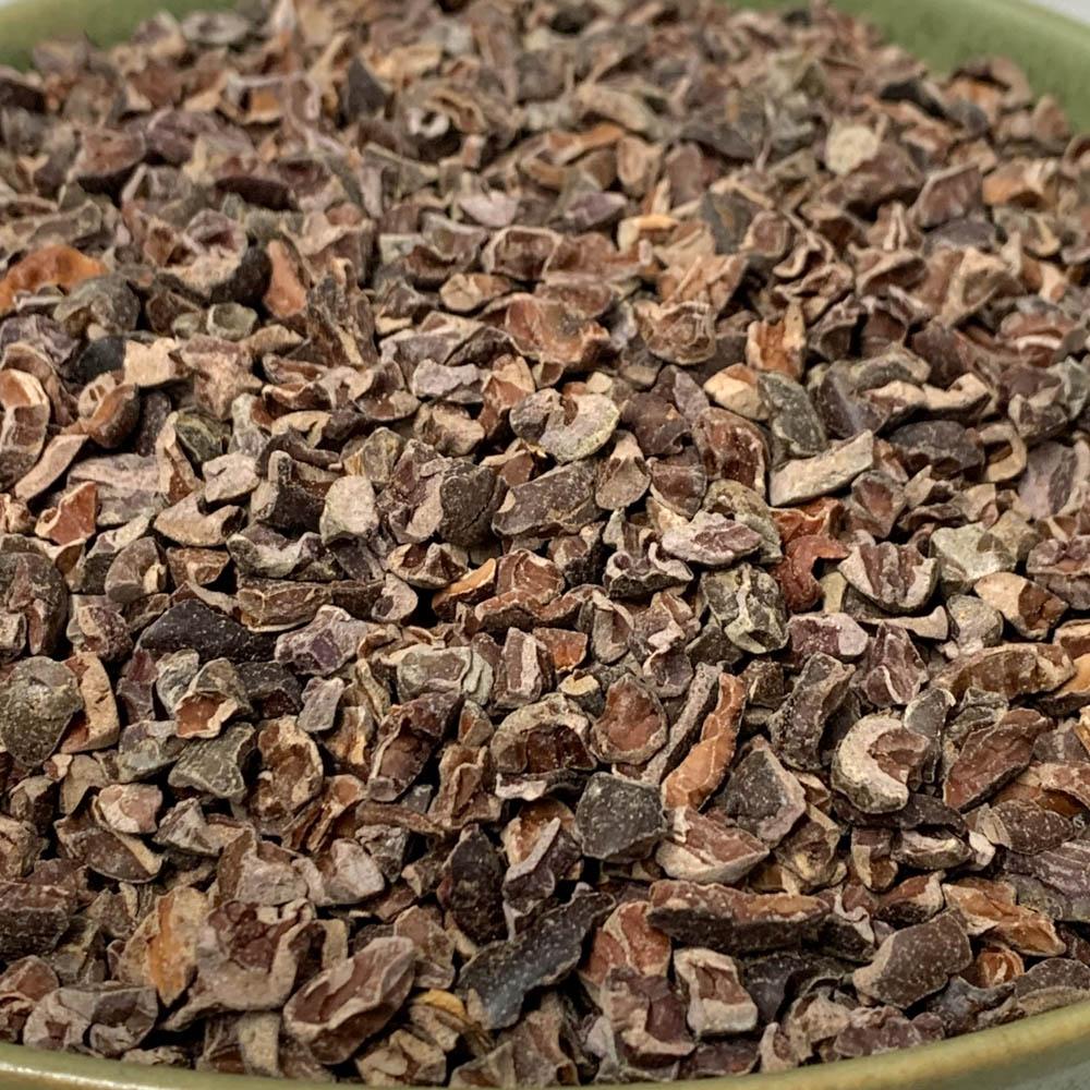 Écorces de cacao biologiques