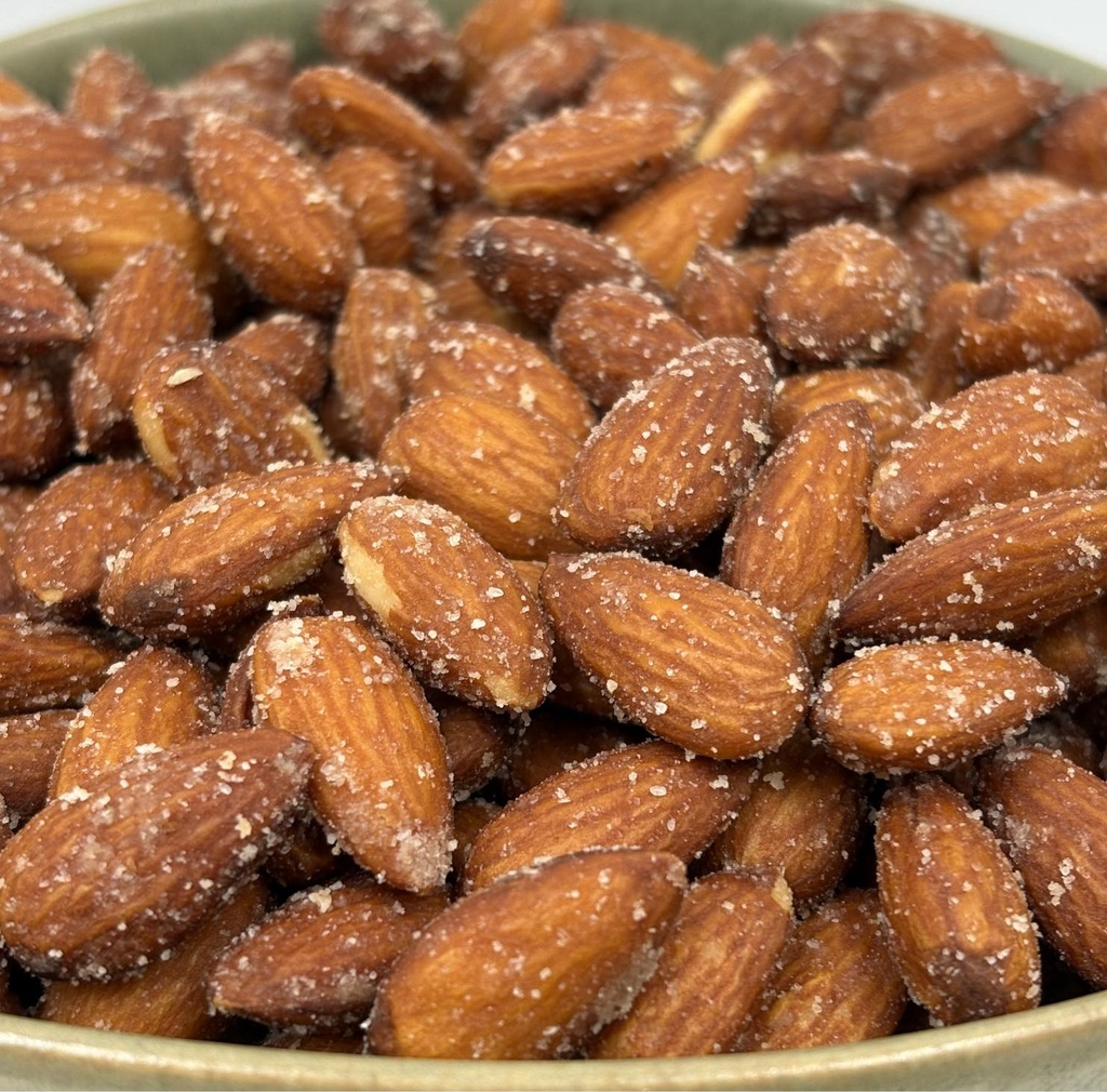 Amandes grillées au sel et au vinaigre