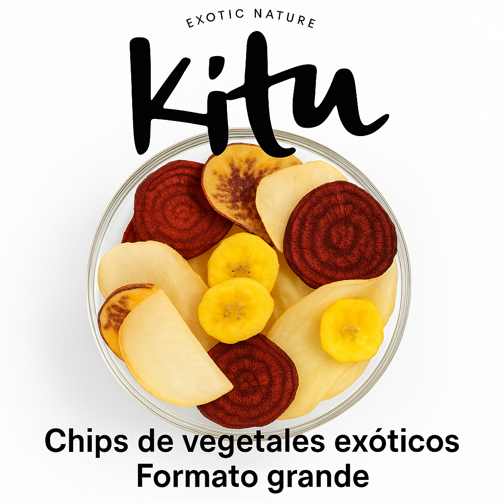 Chips de Vegetales Exóticos 450g (Formato Grande)