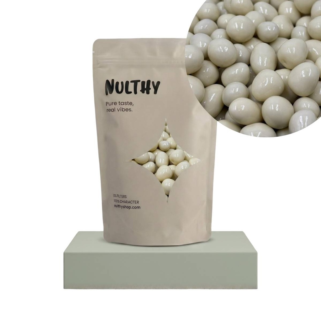 Cacahuetes con Chocolate Blanco
