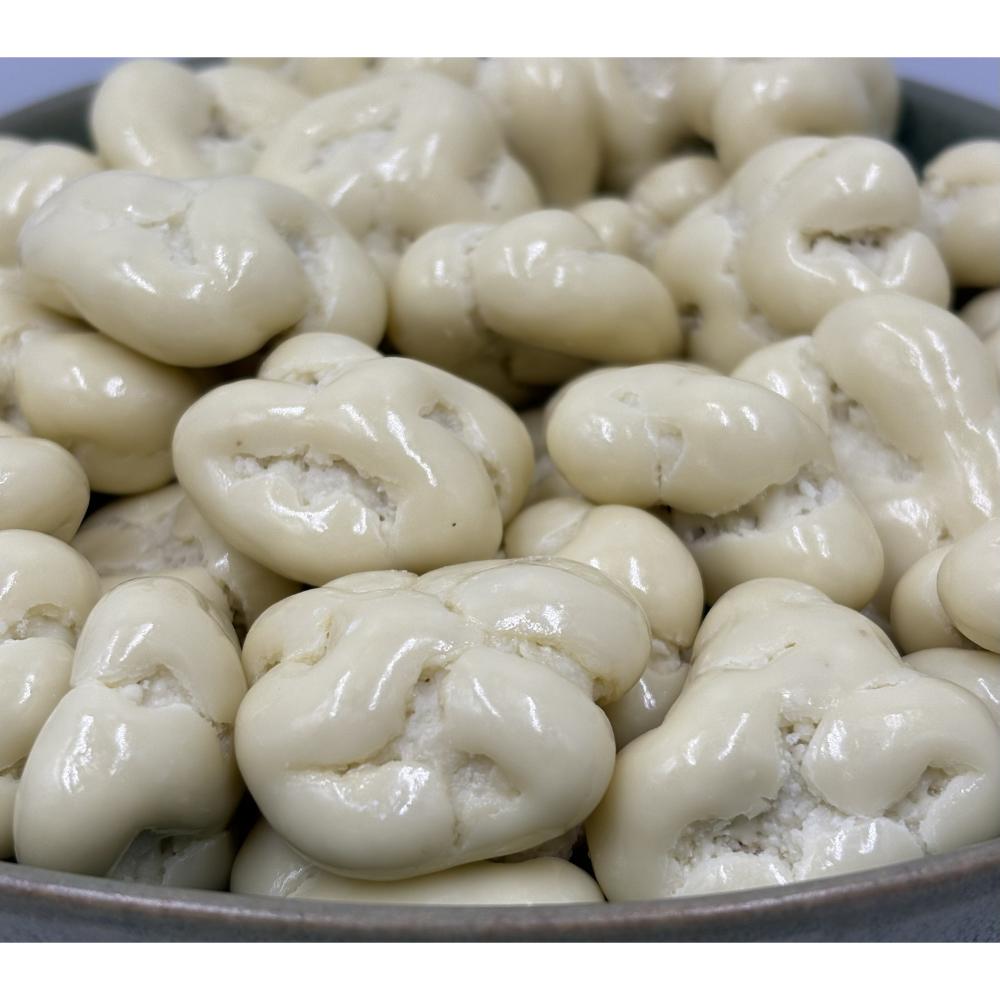 Nueces con Chocolate Blanco