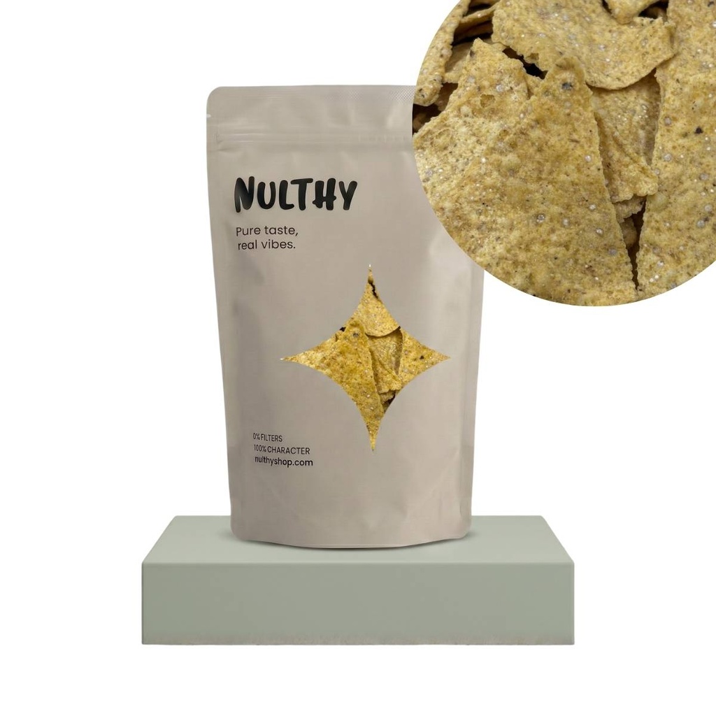 Nachos de Maíz con Amaranto y Quinoa