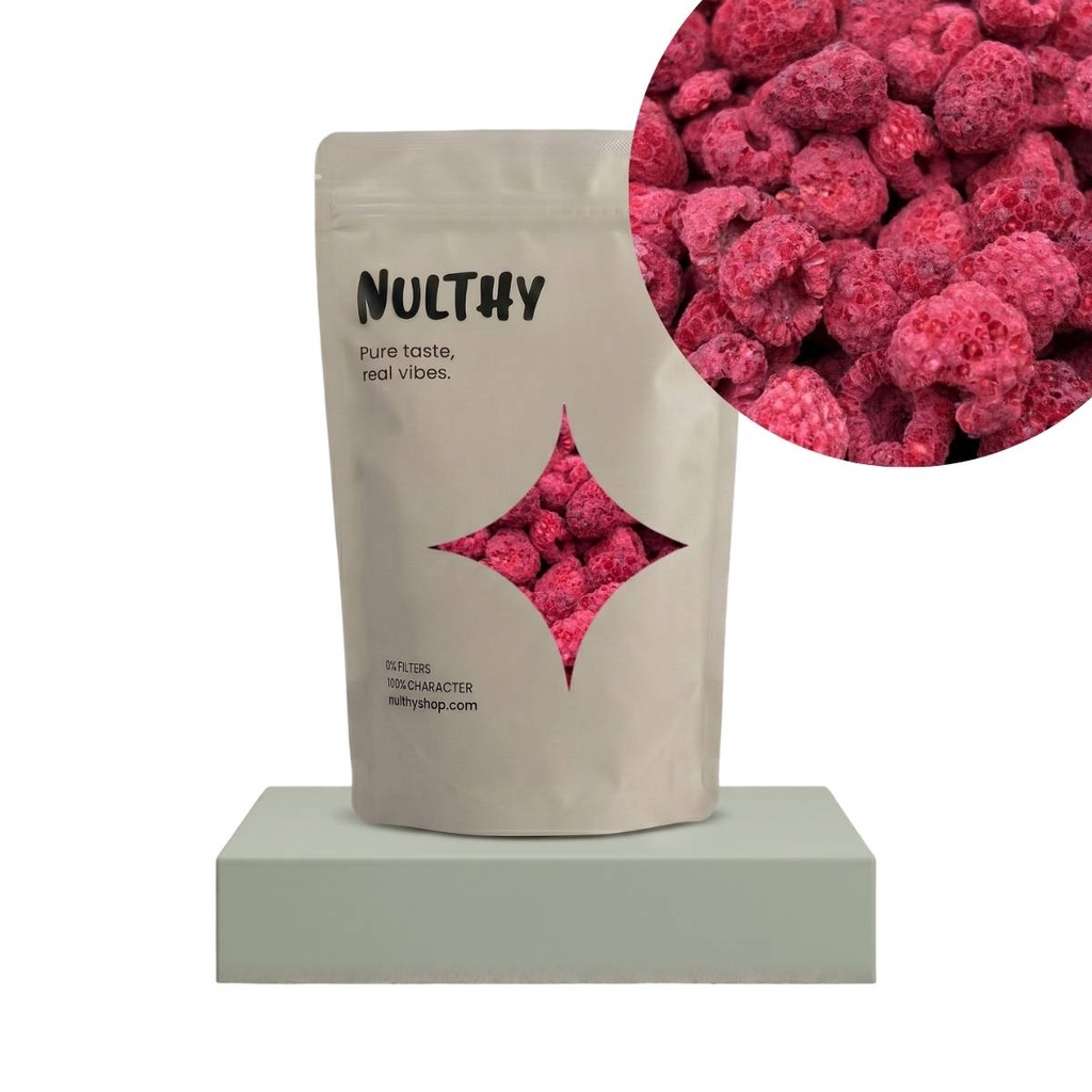 100% Natural Whole Freeze-Dried Raspberries