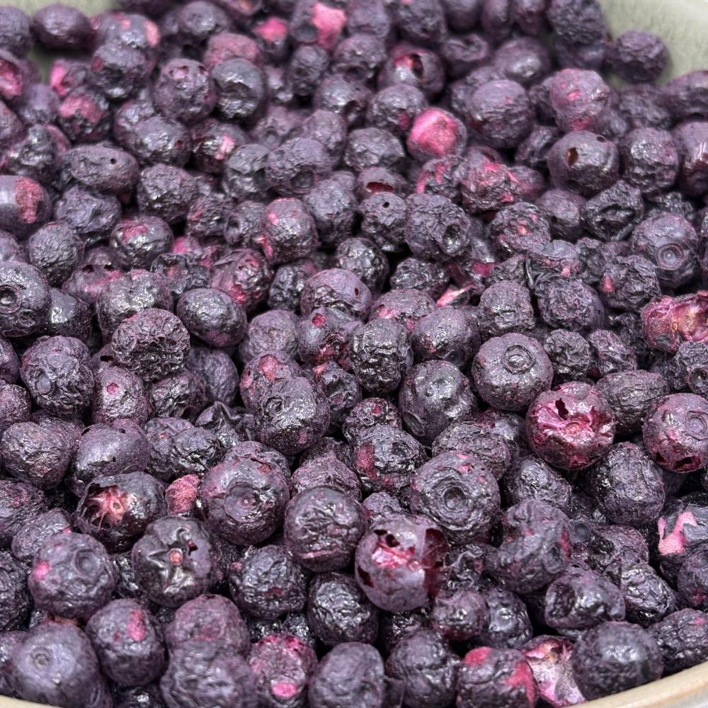 100% Natural Freeze-Dried Blueberries