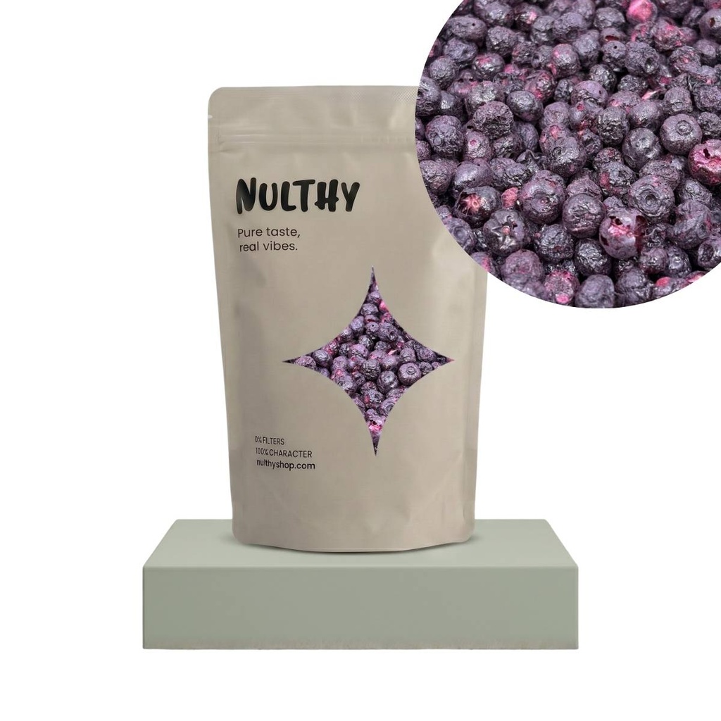 100% Natural Freeze-Dried Blueberries