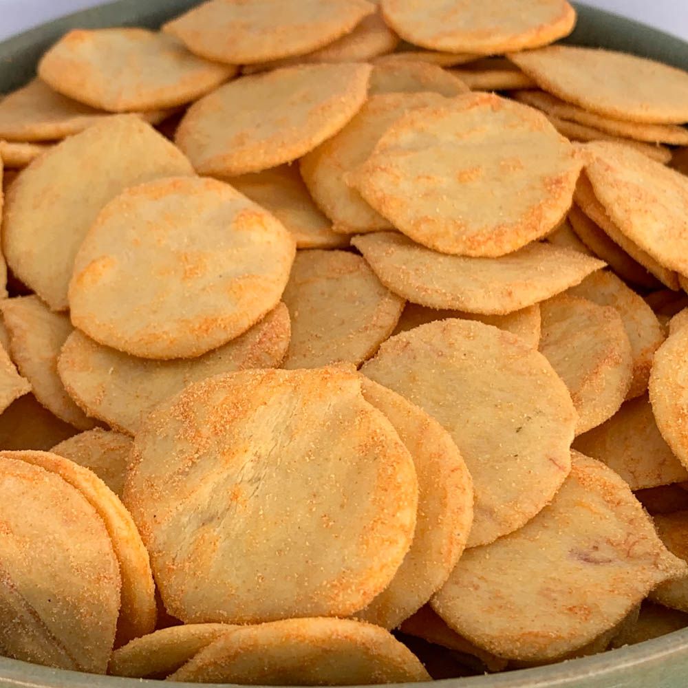 Biscuits de maïs au goût fromage