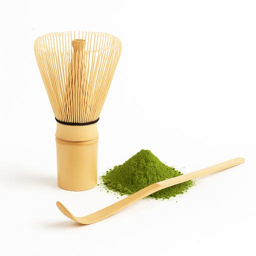 Kit de Chasen y Cuchara de Bambú