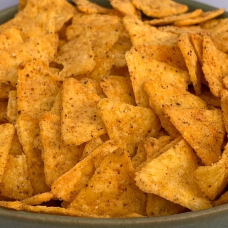 Chips de maiz con chili