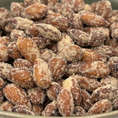 almendra con wasabi